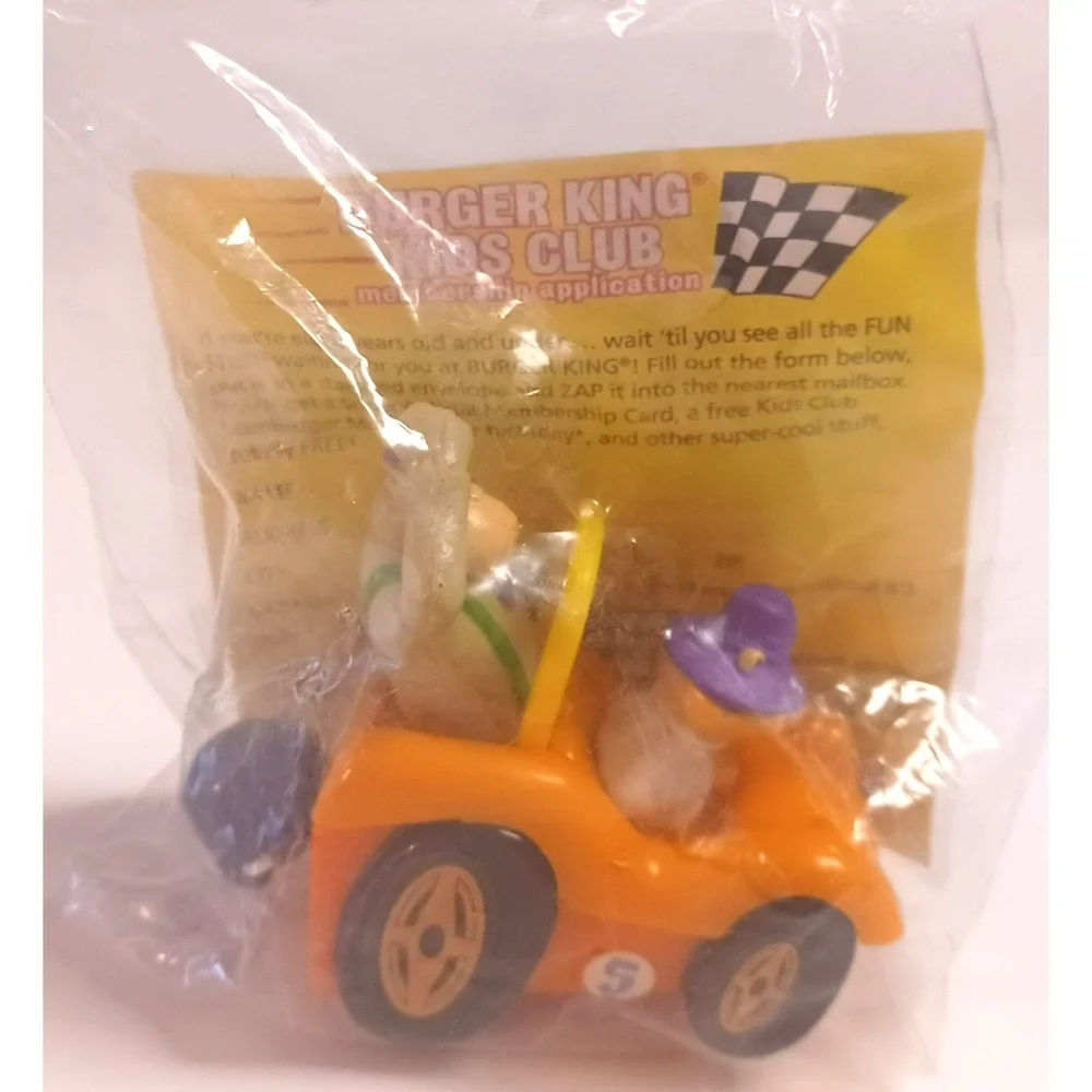 VTG 1997 Burger King Wacky Racing Magilla Gorilla Secret Squirrel Kids Meal Toy